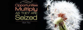 opportunities multiply as they are seized