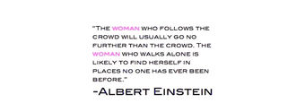 the woman who walks alone
